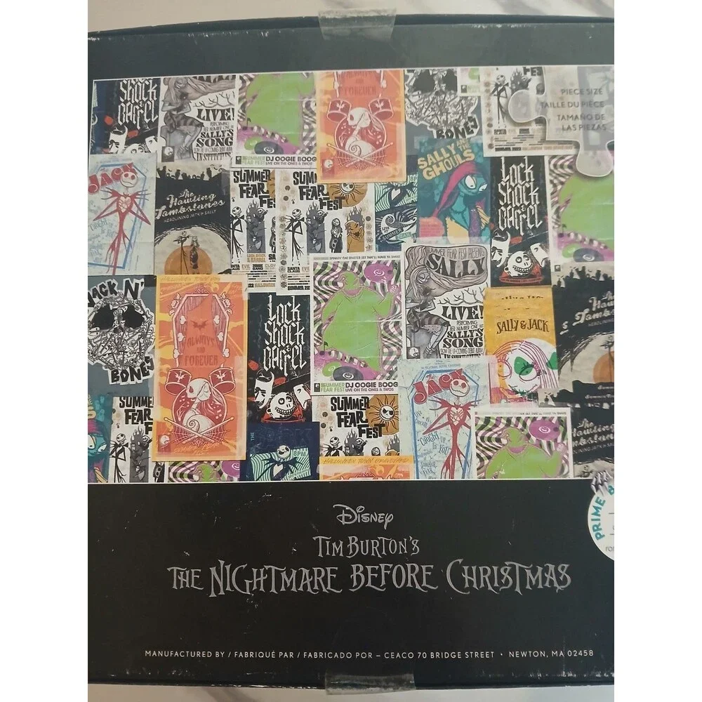 Disney Tim Burton’s The Nightmare Before Christmas - Puzzle NEW
